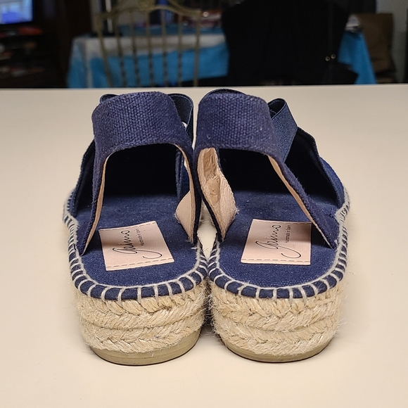 Gaimo Paola Slingback espadrille wedge flats size 39 - Picture 5 of 9